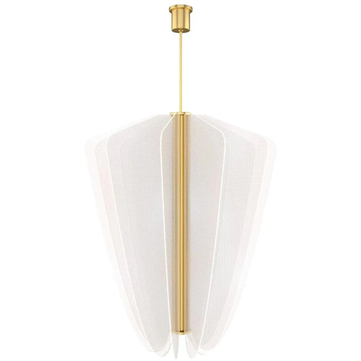 Visual Comfort Modern Collection - Nyra LED Chandelier - 700NYR42BR-LED930 | Montreal Lighting & Hardware