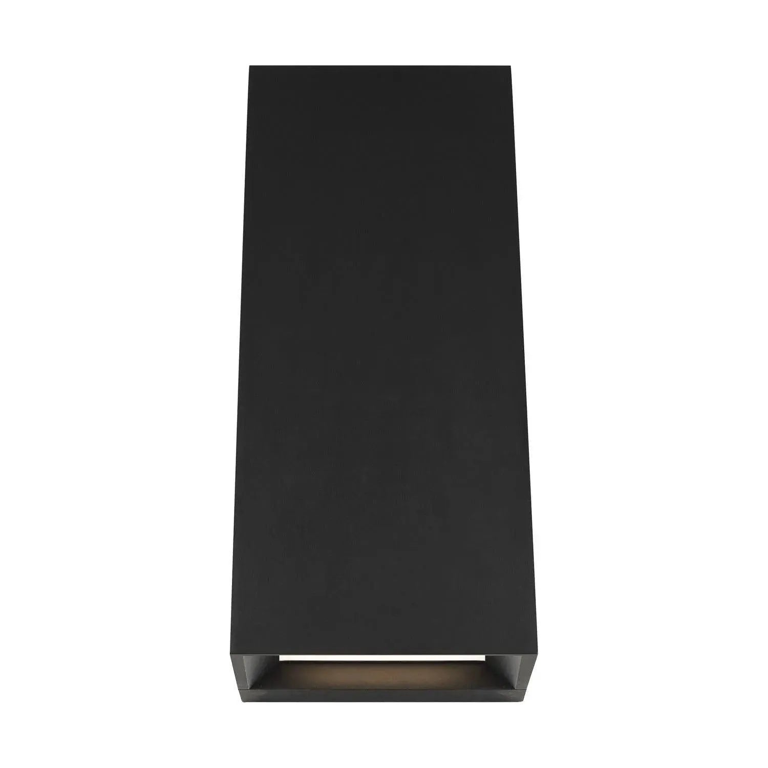 Visual Comfort Modern Collection - Pitch 12 LED Outdoor Wall Mount - 700OWPIT12B-LED930 | Montreal Lighting & Hardware
