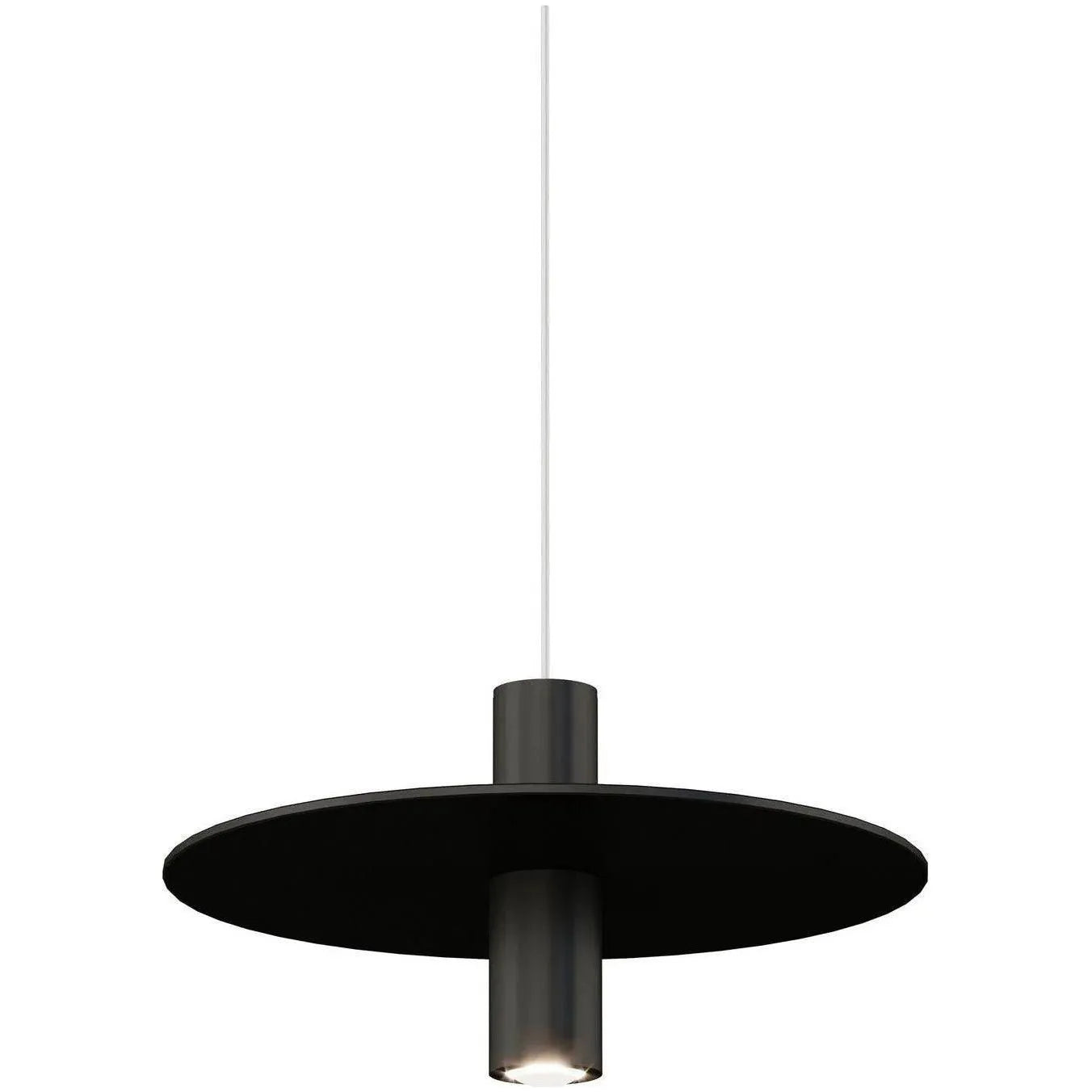 Visual Comfort Modern Collection - Ponte LED Mini Pendant - 700MPPNTB-LED930 | Montreal Lighting & Hardware
