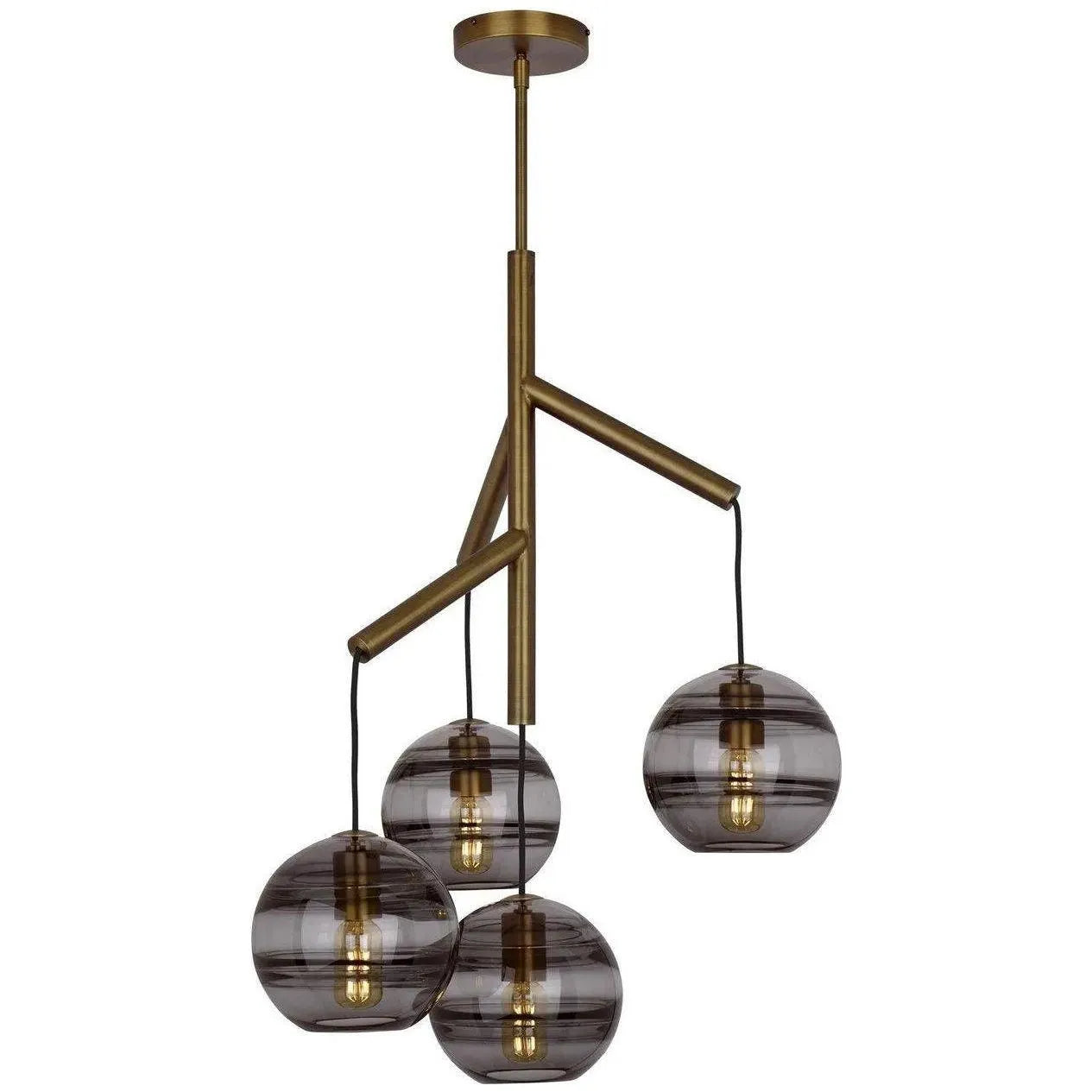 Visual Comfort Modern Collection - Sedona Chandelier - 700SDNMPR1KR | Montreal Lighting & Hardware