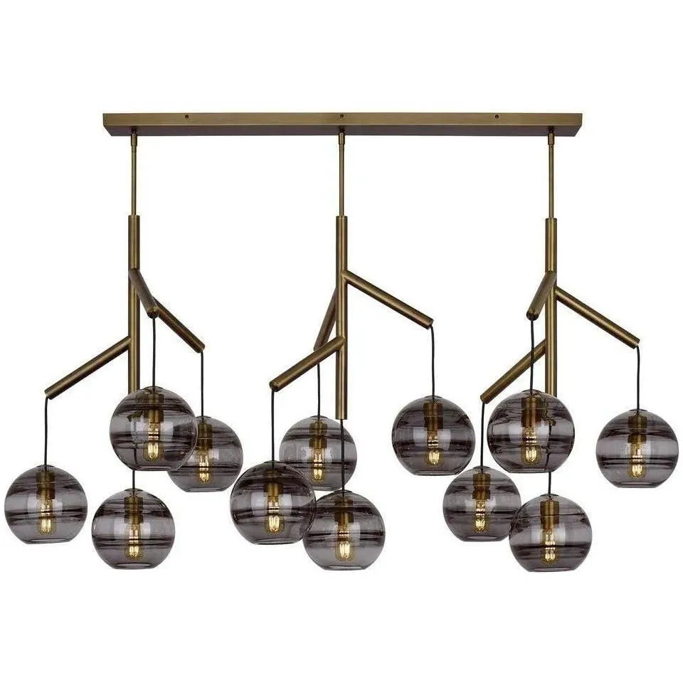 Visual Comfort Modern Collection - Sedona Triple Chandelier - 700SDNMPL3KR-LED927 | Montreal Lighting & Hardware