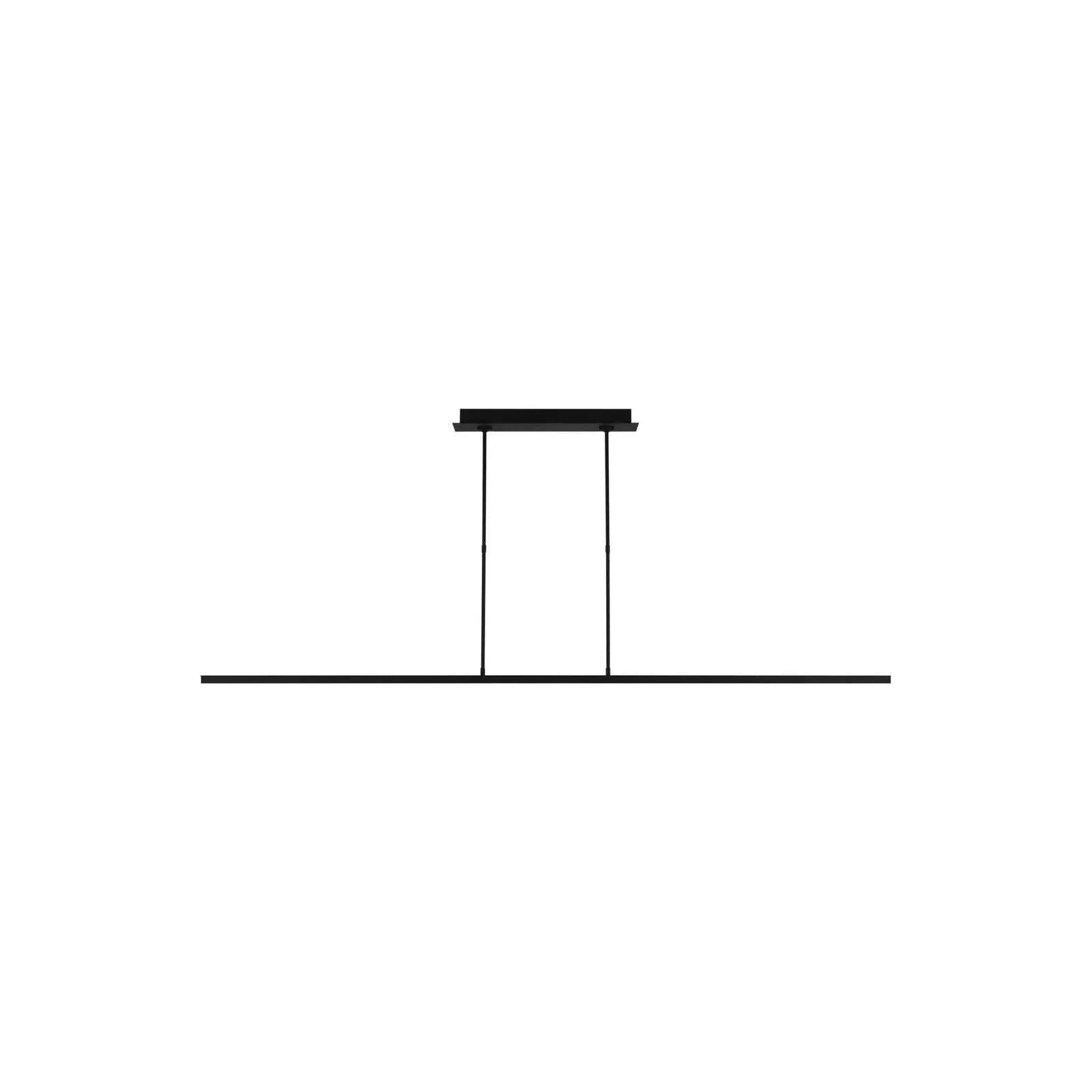Visual Comfort Modern Collection - Stagger LED Linear Suspension - 700LSSTG72B-LED927 | Montreal Lighting & Hardware