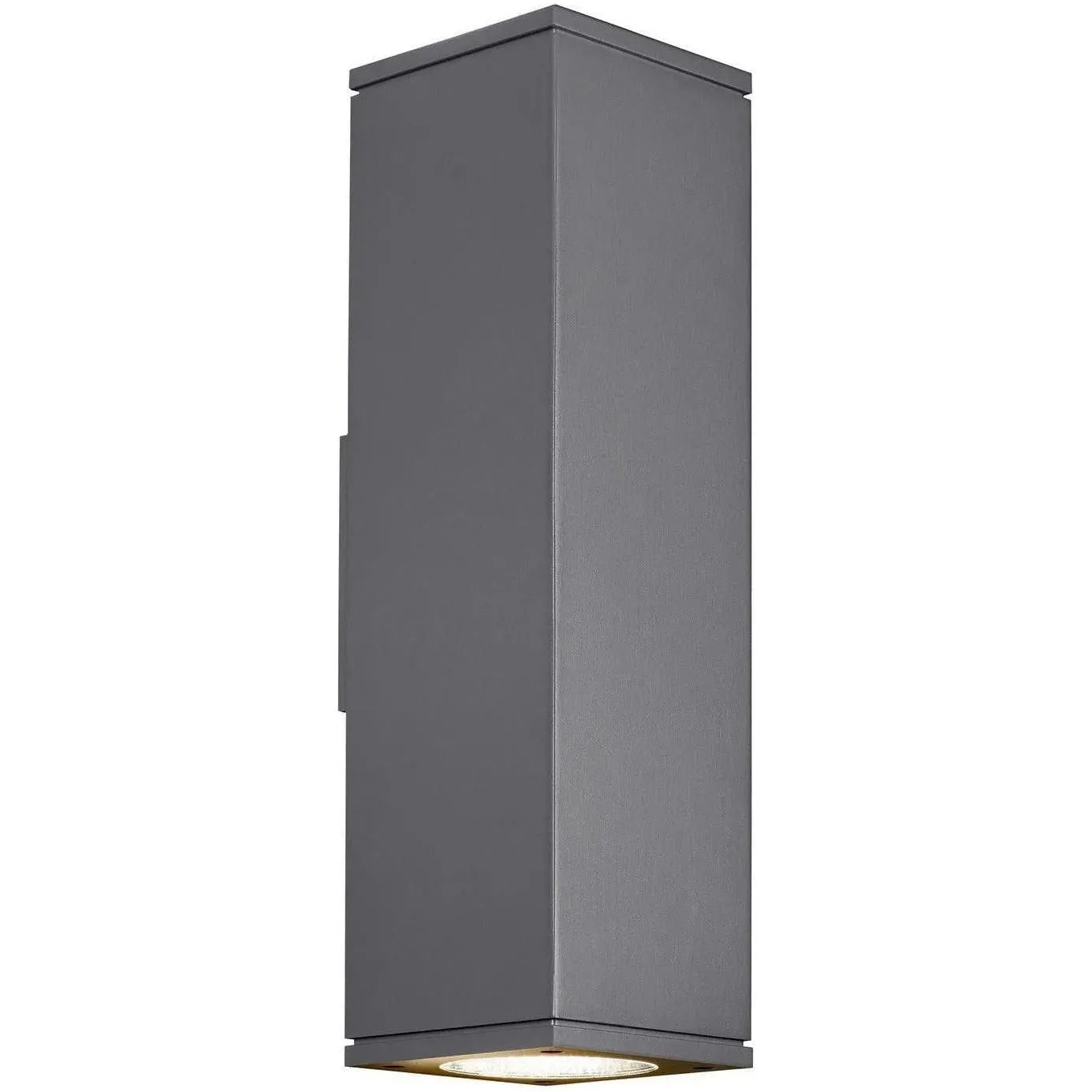 Visual Comfort Modern Collection - Tegel 18 LED Outdoor Wall Mount - 700OWTEG83018NNCHUDUNV | Montreal Lighting & Hardware