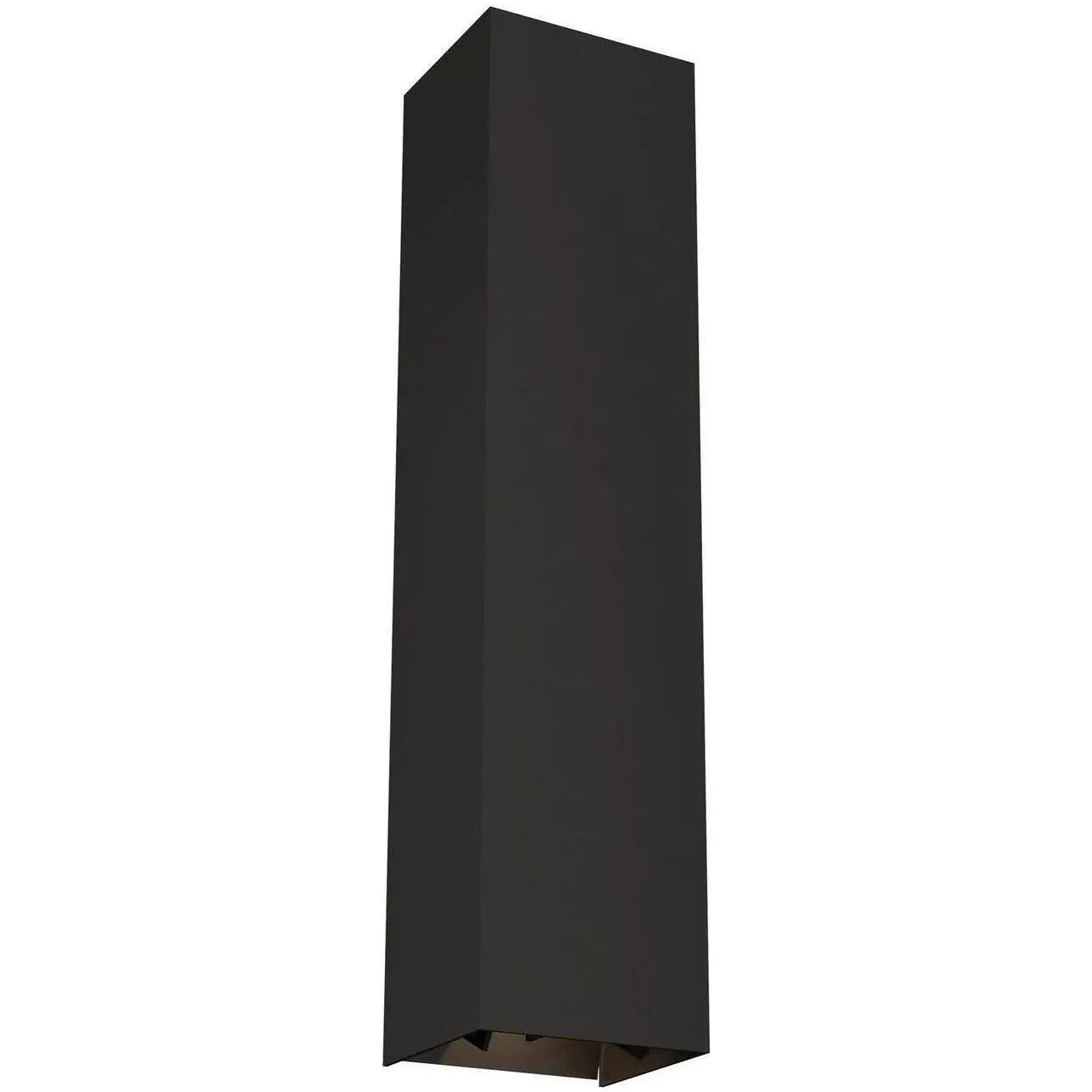 Visual Comfort Modern Collection - Vex LED Outdoor Wall Mount - 700OWVEX93020BDOUNV | Montreal Lighting & Hardware