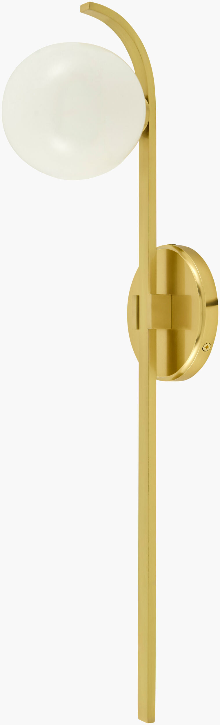 Surya VON-001 Velion Wall Sconce in Brass