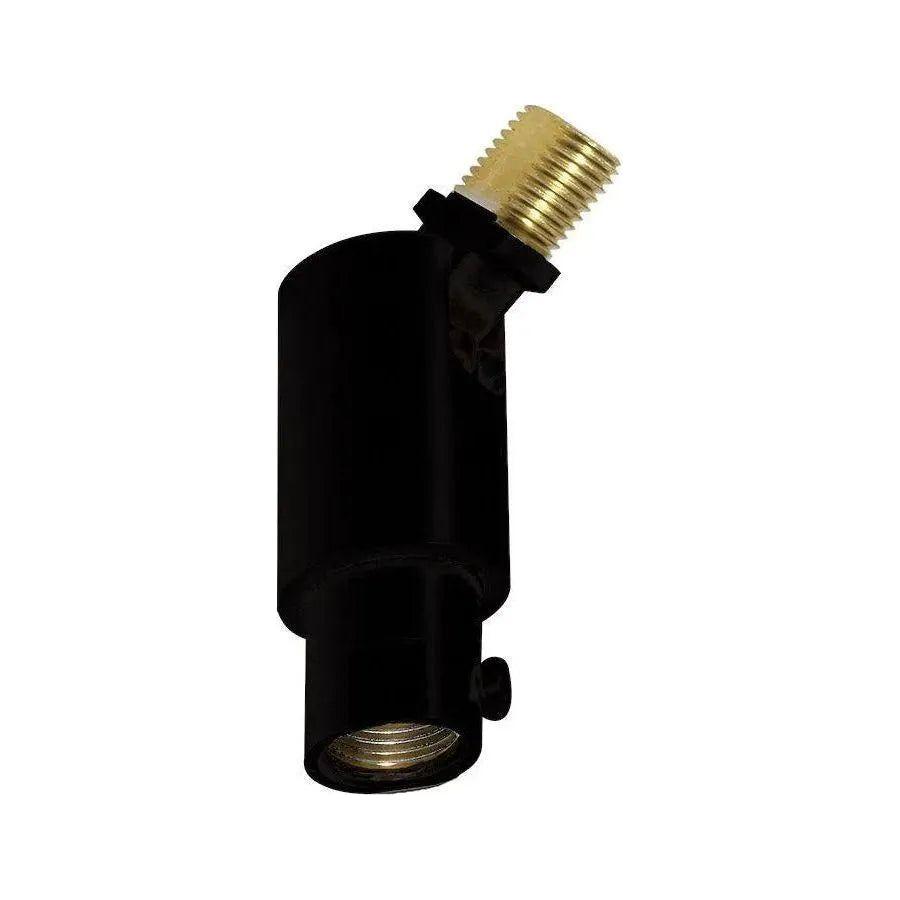 WAC Lighting - 120V Track Sloped Ceiling Adapter for Suspension Kit - SK14-BK | Montreal Lighting & Hardware