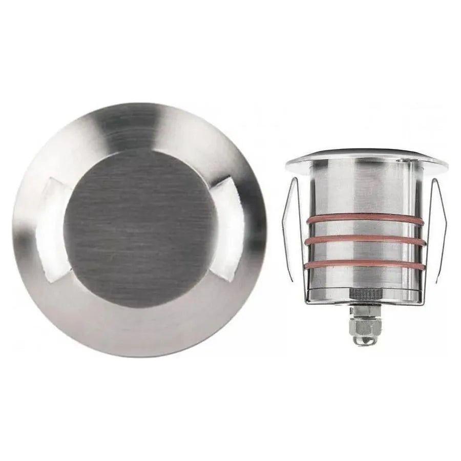 WAC Lighting - 2071 2-Inch Bi-Directional LED Recessed Inground/Indicator Light - 2071-30SS | Montreal Lighting & Hardware