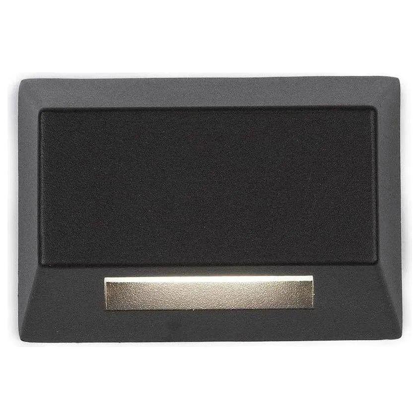 WAC Lighting - 3031 Rectangle LED Deck and Patio Light - 3031-27BK | Montreal Lighting & Hardware