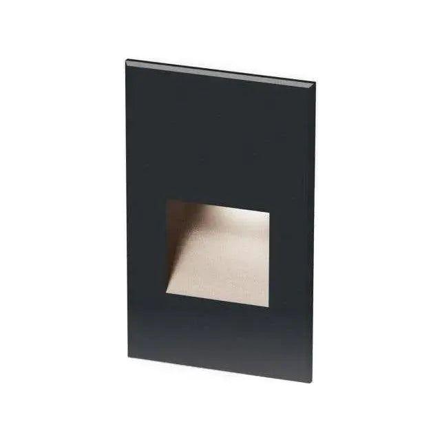 WAC Lighting - 4021 12V Vertical LED Step and Wall Light - 4021-30BK | Montreal Lighting & Hardware