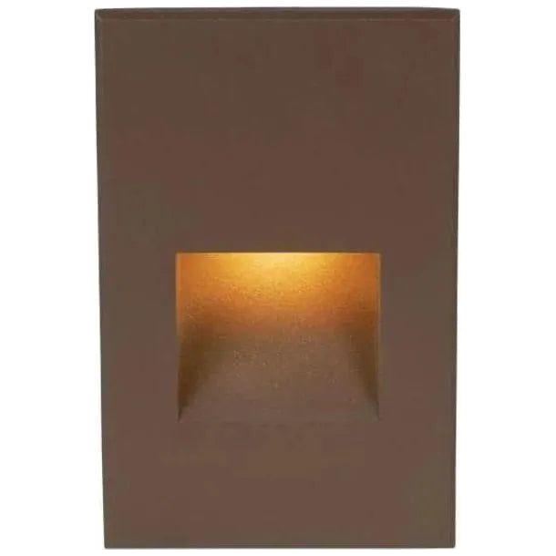 WAC Lighting - 4021 12V Vertical LED Step and Wall Light - 4021-AMBZ | Montreal Lighting & Hardware