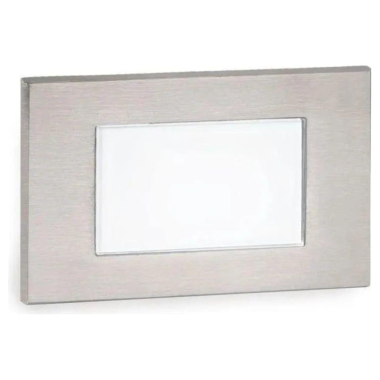 WAC Lighting - 4071 12V Horizontal LED Step and Wall Light - 4071-AMSS | Montreal Lighting & Hardware