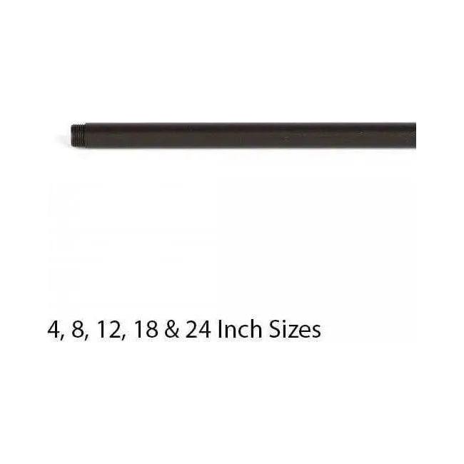WAC Lighting - 5000 Extension Rod - 5000-X24-BZ | Montreal Lighting & Hardware