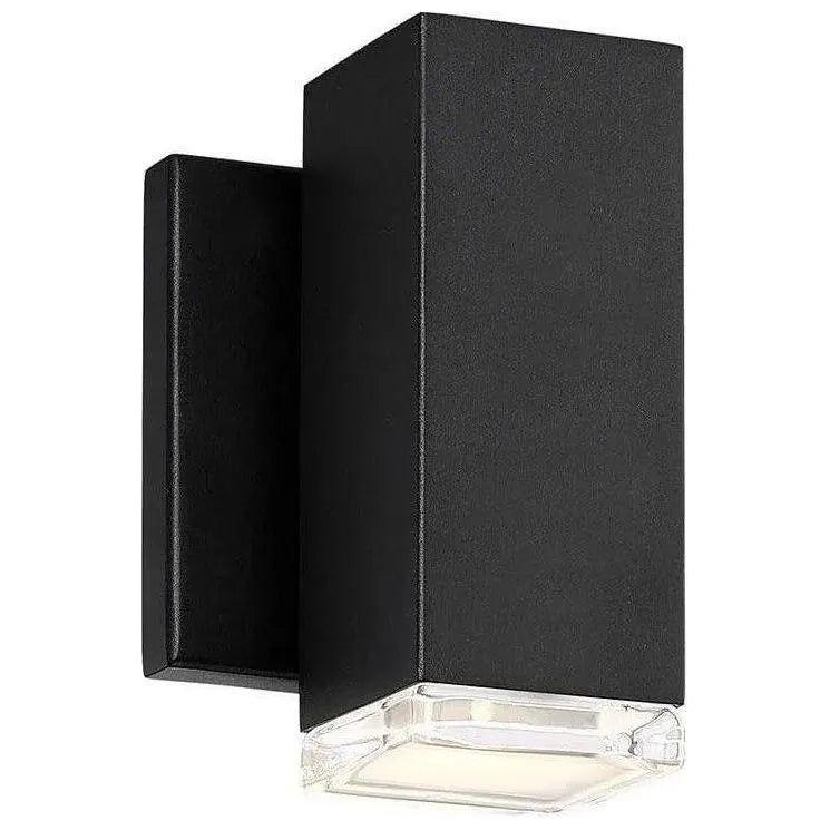 WAC Lighting - Block LED Outdoor Wall Light - WS-W61806-BK | Montreal Lighting & Hardware