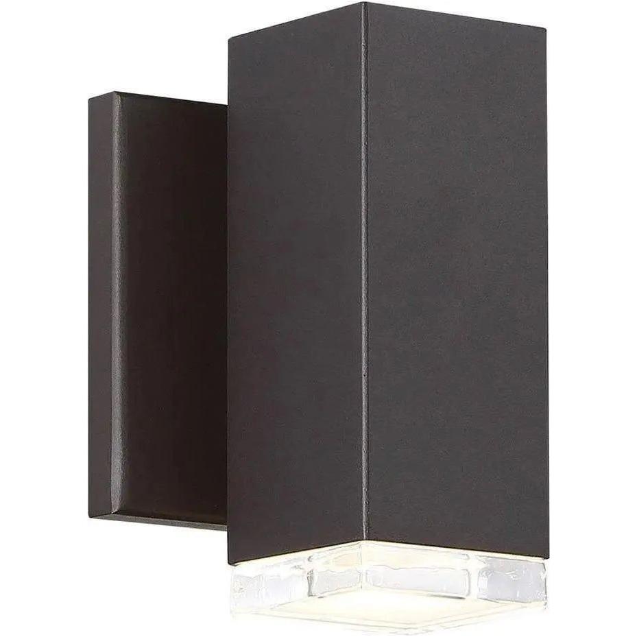 WAC Lighting - Block LED Outdoor Wall Light - WS-W61806-BZ | Montreal Lighting & Hardware