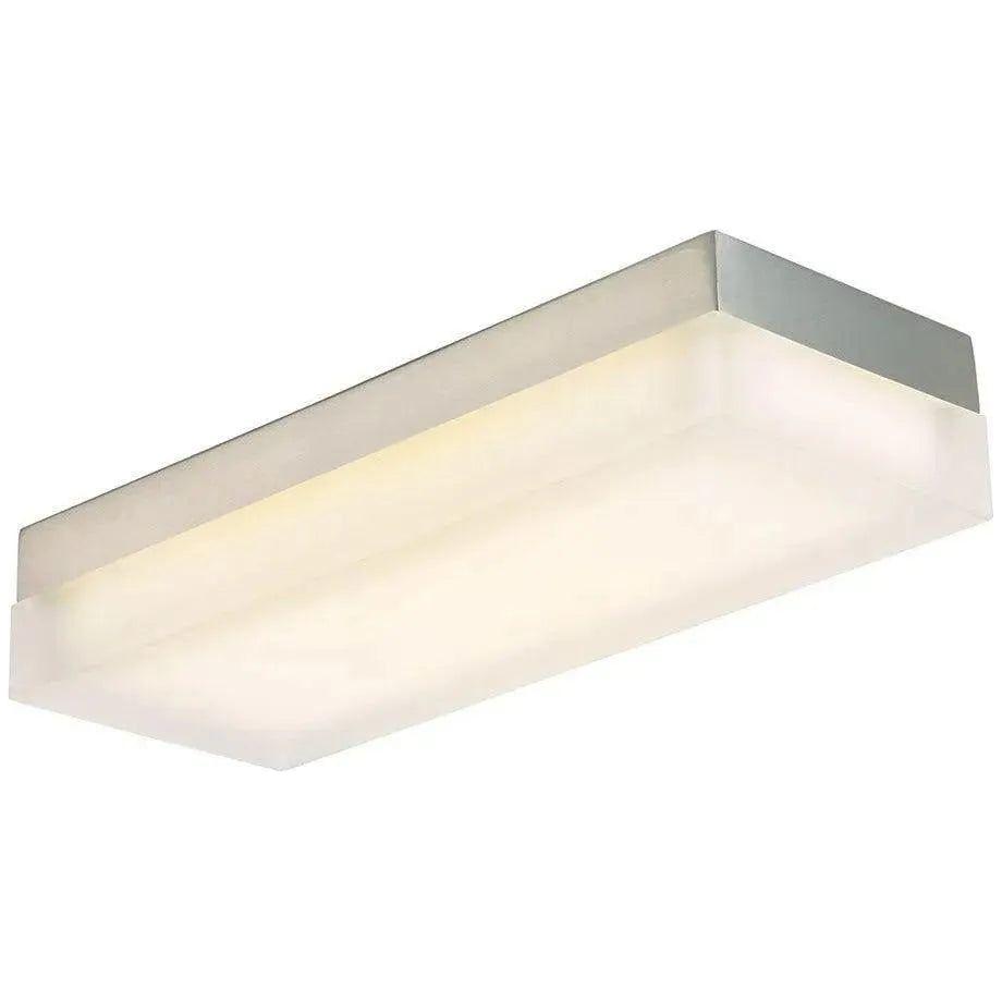 WAC Lighting - Dice Rectangular LED Flush Mount - FM-4014-27-BN | Montreal Lighting & Hardware