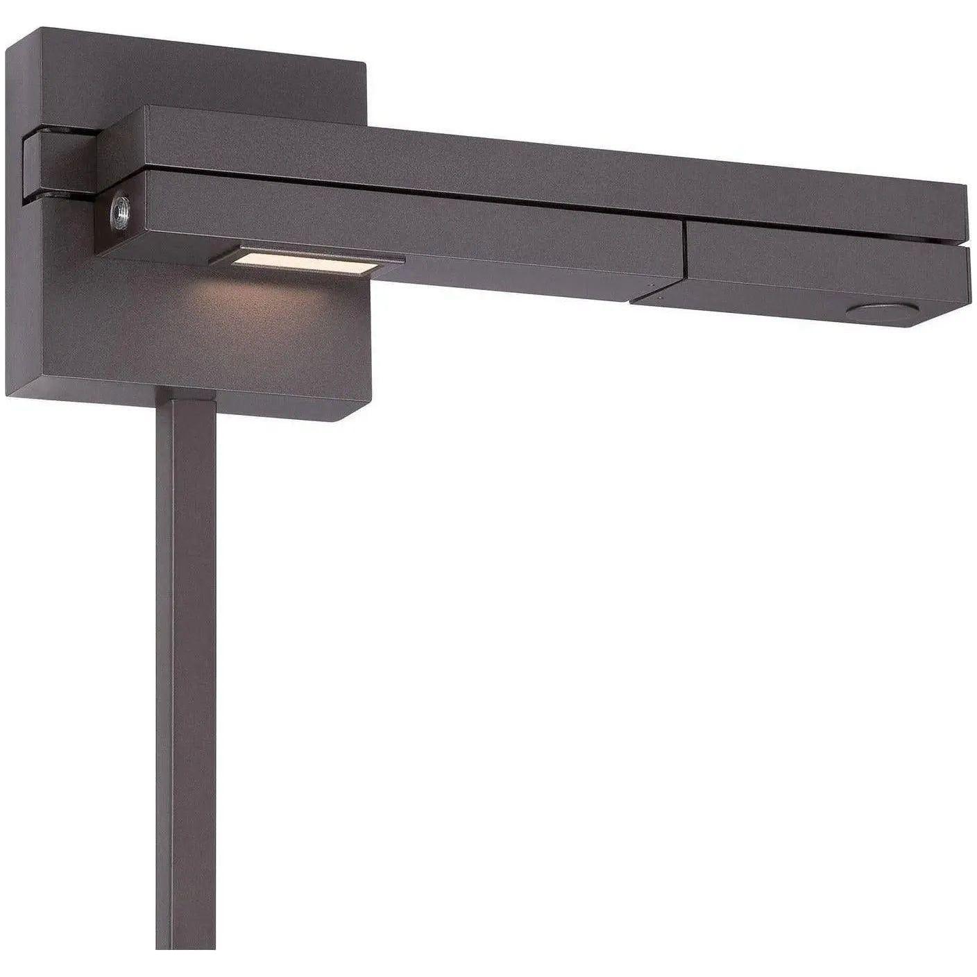 WAC Lighting - Flip LED Reading Light - BL-1021R-BZ | Montreal Lighting & Hardware