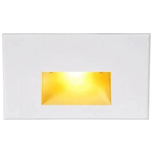 WAC Lighting - LEDme Horizontal LED100 Step and Wall Light - WL-LED100-AM-WT | Montreal Lighting & Hardware