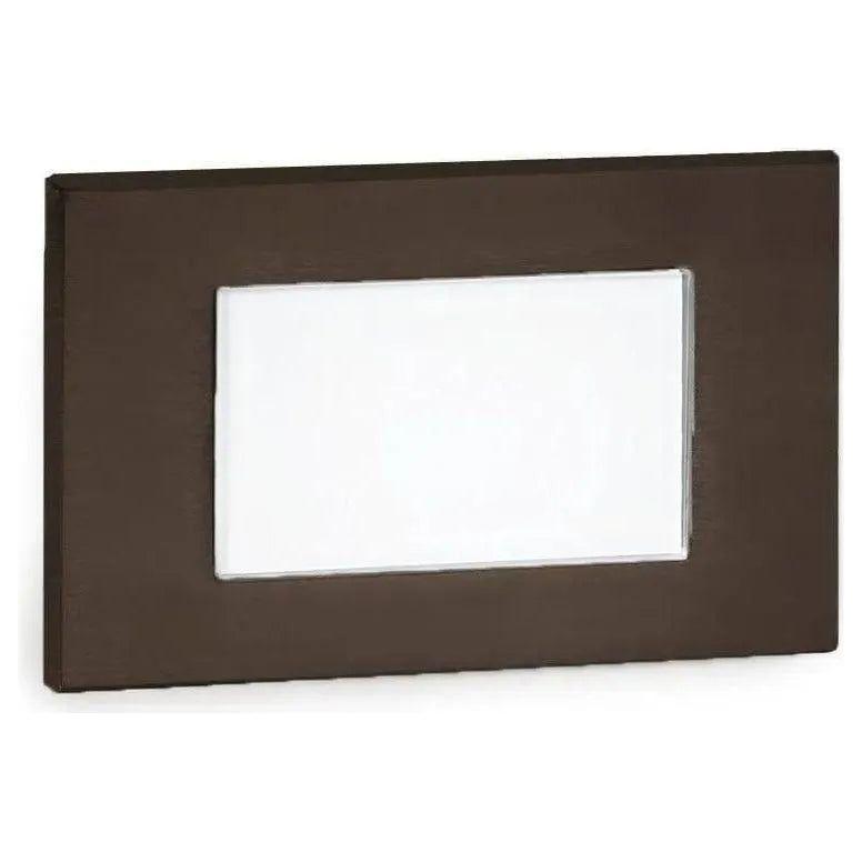 WAC Lighting - LEDme Horizontal LED130 Step and Wall Light - WL-LED130-AM-BZ | Montreal Lighting & Hardware