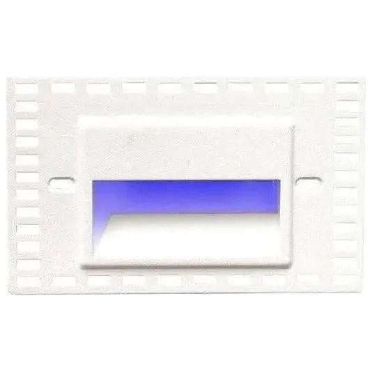 WAC Lighting - LEDme Horizontal Trimless LED Step and Wall Light - WL-LED100TR-BL-WT | Montreal Lighting & Hardware