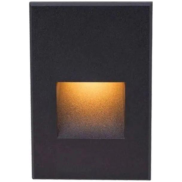 WAC Lighting - LEDme Vertical LED200 Step and Wall Light - WL-LED200-AM-BK | Montreal Lighting & Hardware