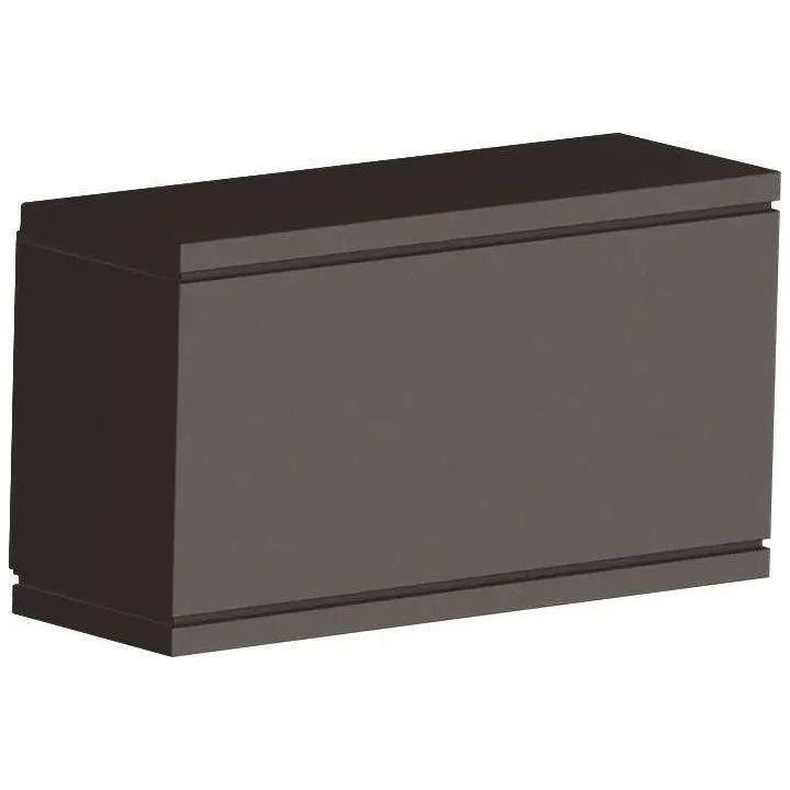 WAC Lighting - Rubix Rectangular LED Outdoor Wall Light - WS-W2509-BZ | Montreal Lighting & Hardware