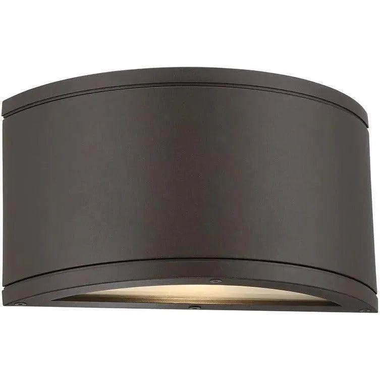 WAC Lighting - Tube Half Cylinder LED Outdoor Wall Light - WS-W2609-BZ | Montreal Lighting & Hardware