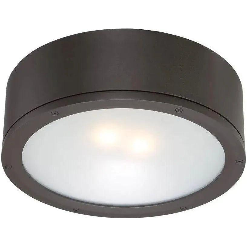 WAC Lighting - Tube LED Flush Mount - FM-W2612-BZ | Montreal Lighting & Hardware