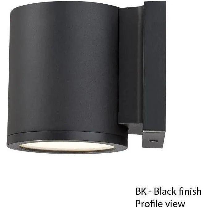 WAC Lighting - Tube LED Outdoor Wall Light - WS-W2605-BK | Montreal Lighting & Hardware