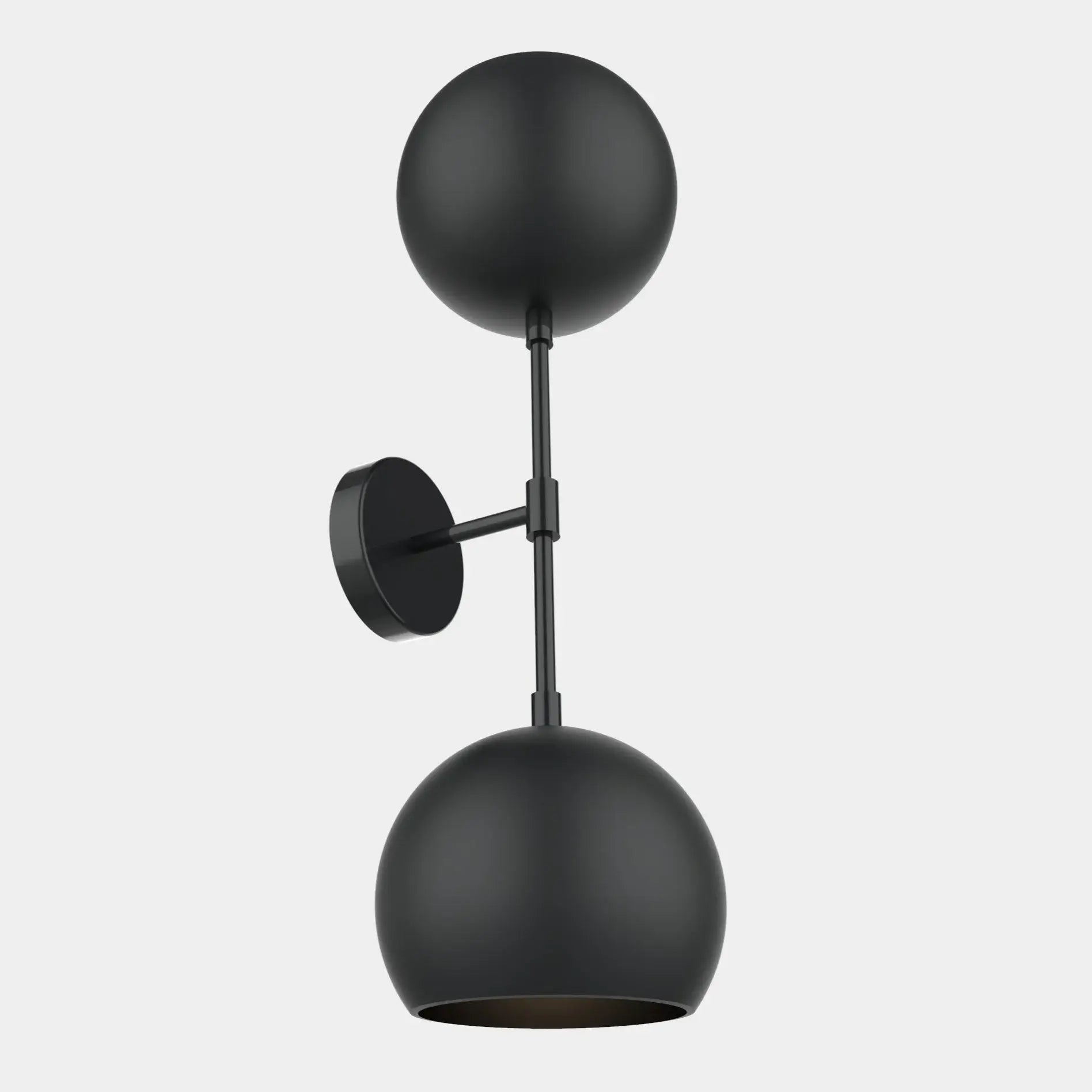 Dounia Home - DH-MISWALSCO-XL-AB - Mishal Wall Sconce - Dual Globe - Antique Brass
