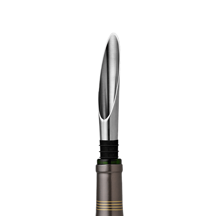 Rosendahl 25037 Grand Cru Wine Pourer in Black/Steel