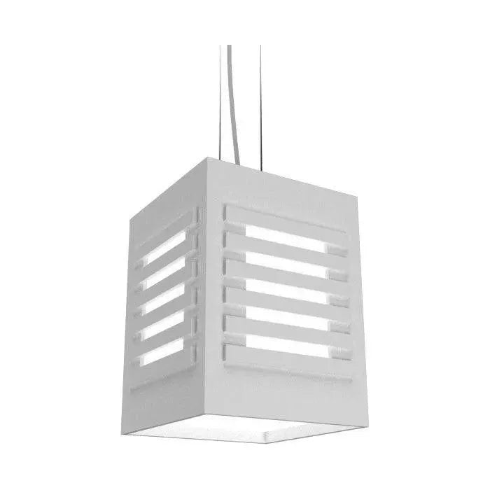 Accord Lighting - Slatted Accord Pendant 801 - 801.07 | Montreal Lighting & Hardware