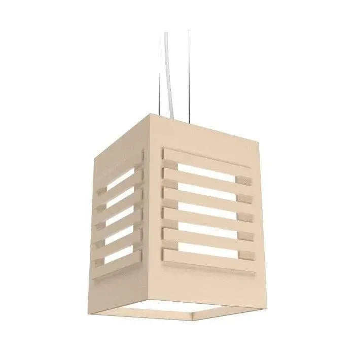 Accord Lighting - Slatted Accord Pendant 801 - 801.15 | Montreal Lighting & Hardware