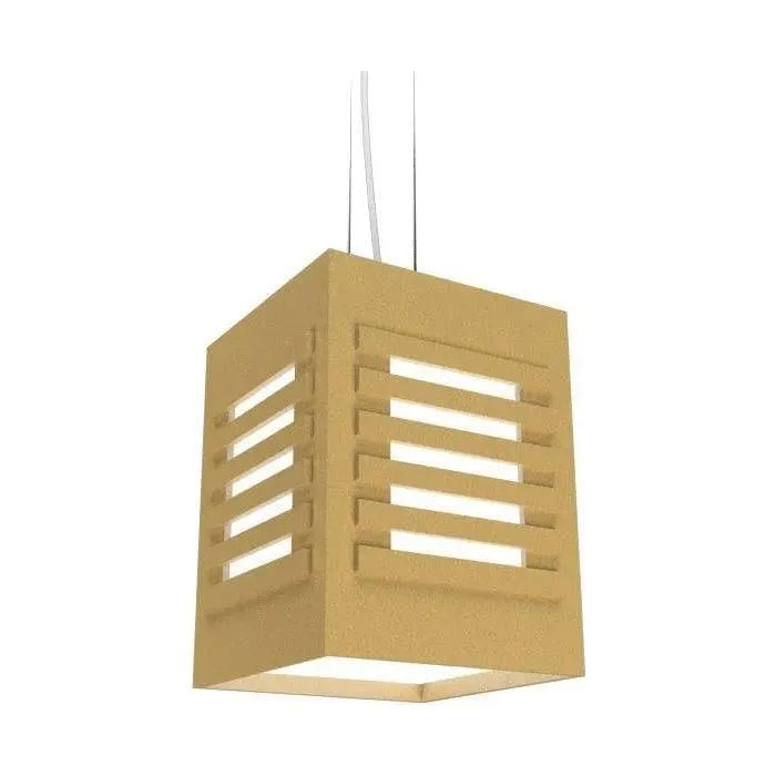Accord Lighting - Slatted Accord Pendant 801 - 801.27 | Montreal Lighting & Hardware