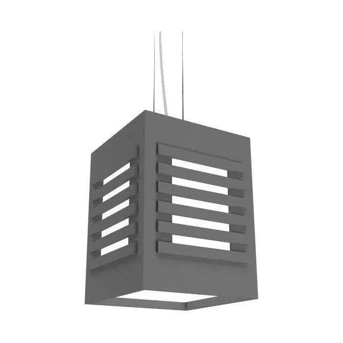 Accord Lighting - Slatted Accord Pendant 801 - 801.39 | Montreal Lighting & Hardware