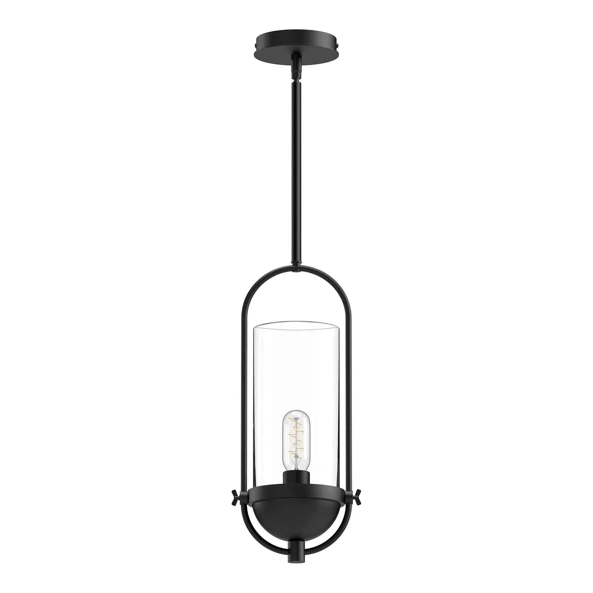 Alora Lighting - Cyrus Pendant - PD539018MBCL | Montreal Lighting & Hardware