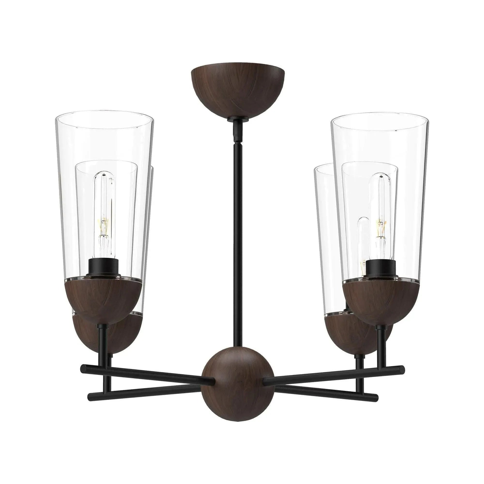 Alora Lighting - Emil Chandelier - CH542324MBWT | Montreal Lighting & Hardware