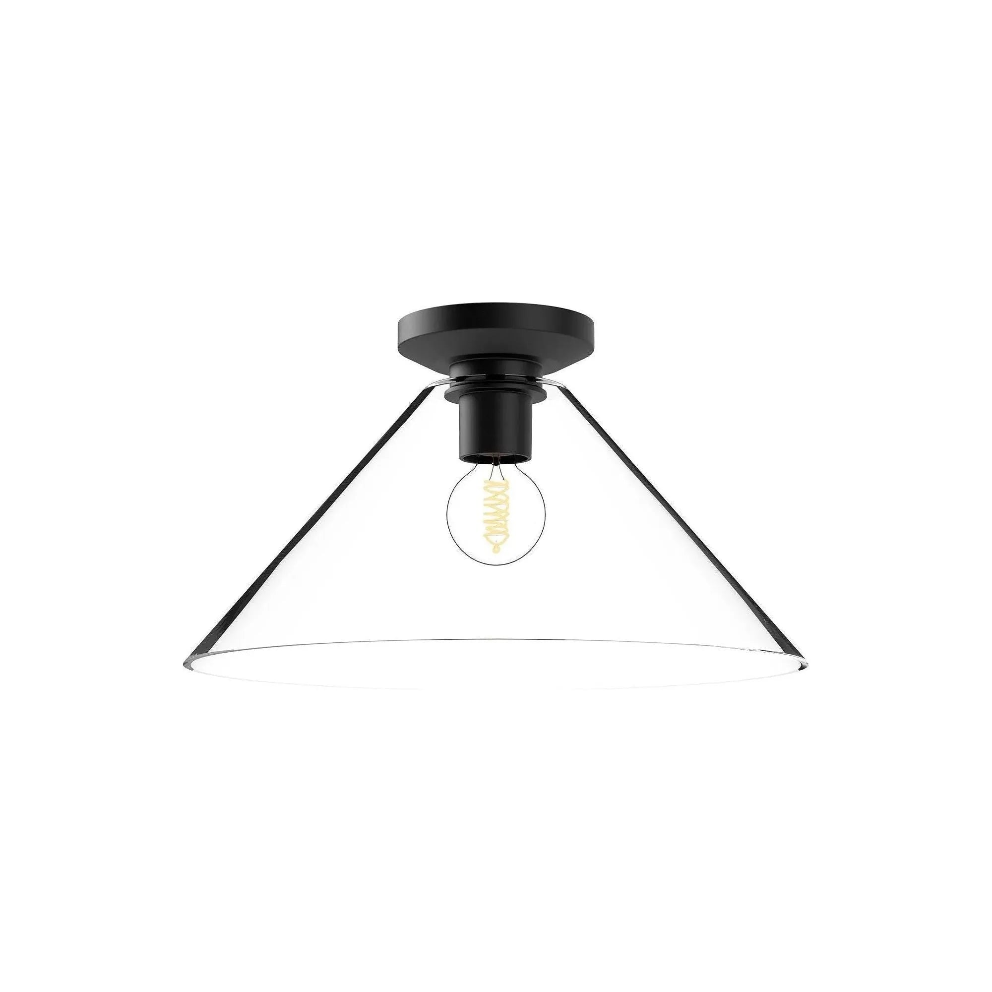Alora Lighting - Salem Flush Mount - FM570314MBCL | Montreal Lighting & Hardware
