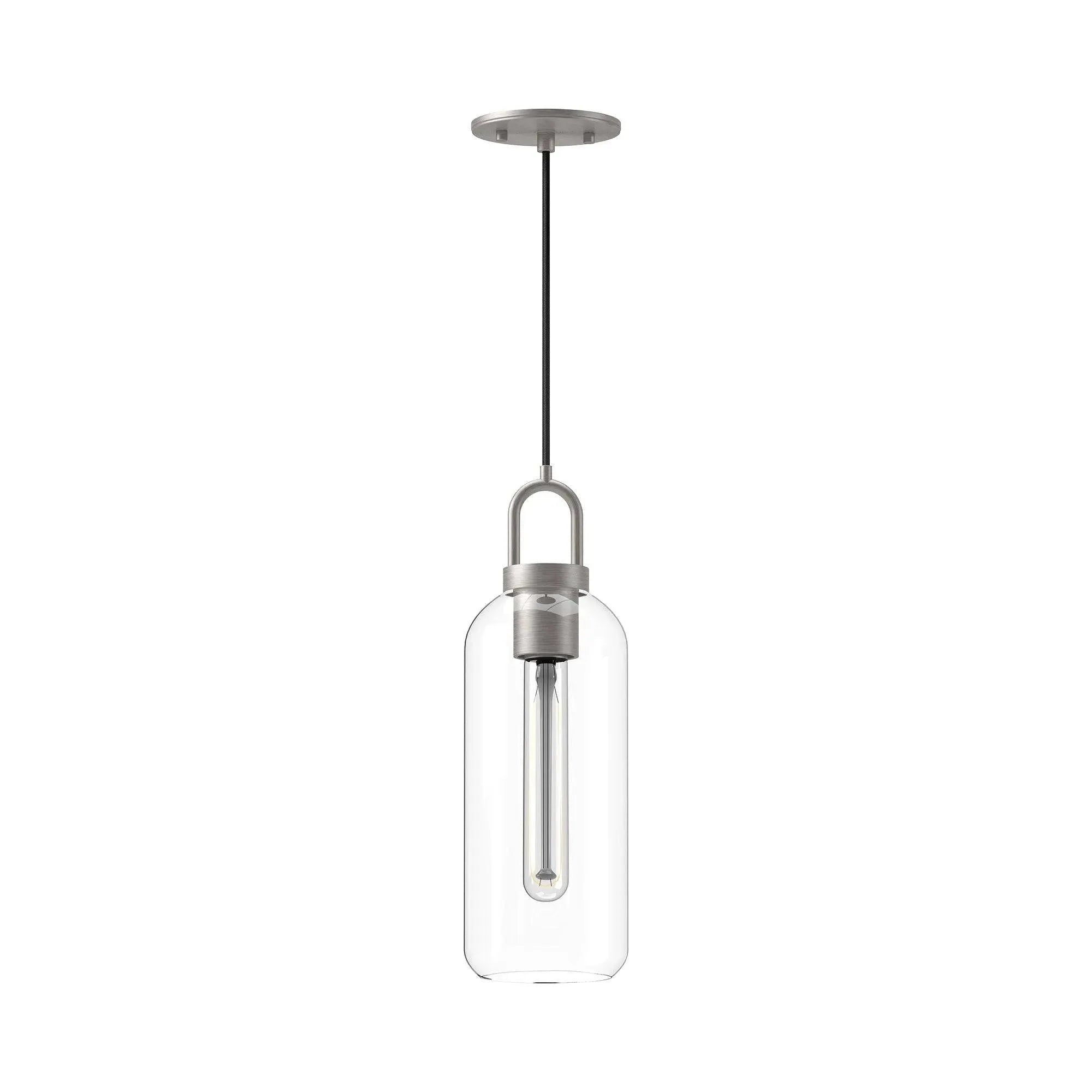 Alora Lighting - Soji Cylinder Pendant - PD401505BNCL | Montreal Lighting & Hardware