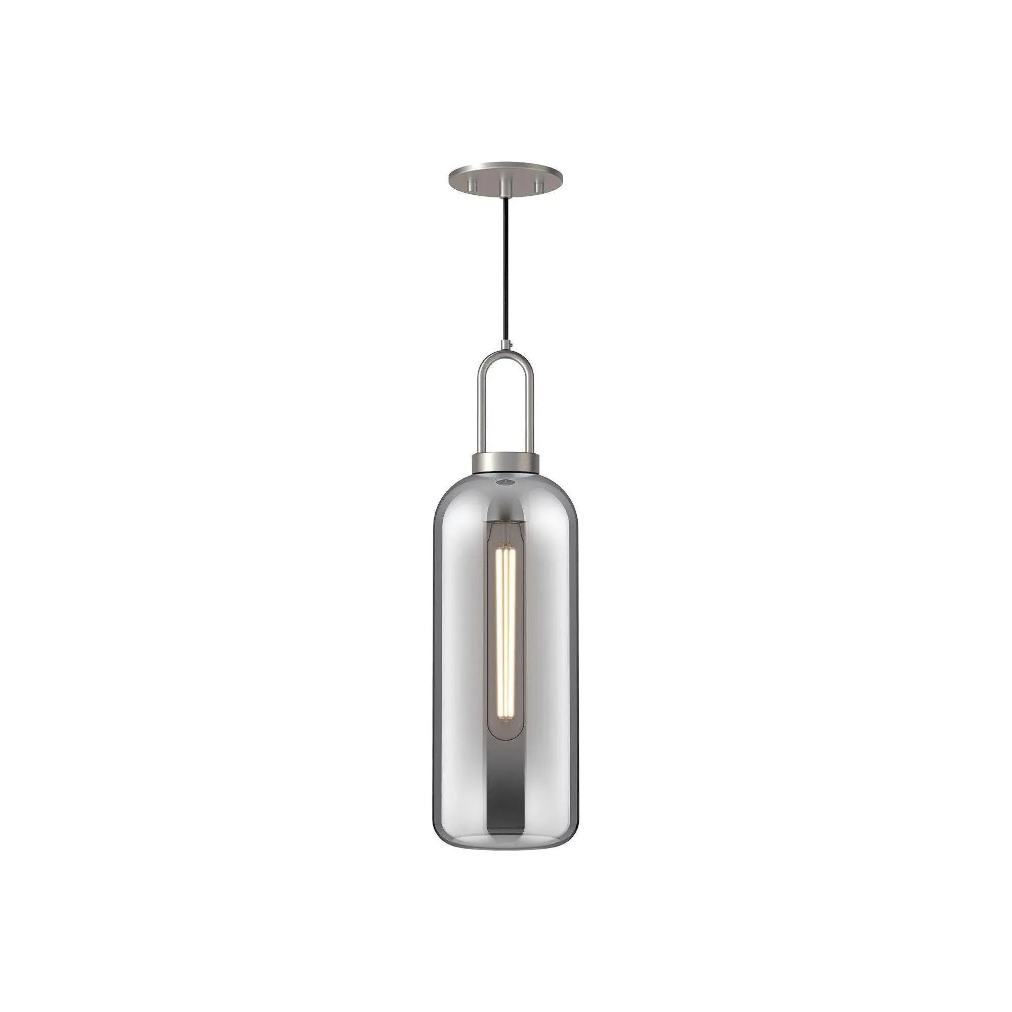 Alora Lighting - Soji Cylinder Pendant - PD401606BNSM | Montreal Lighting & Hardware