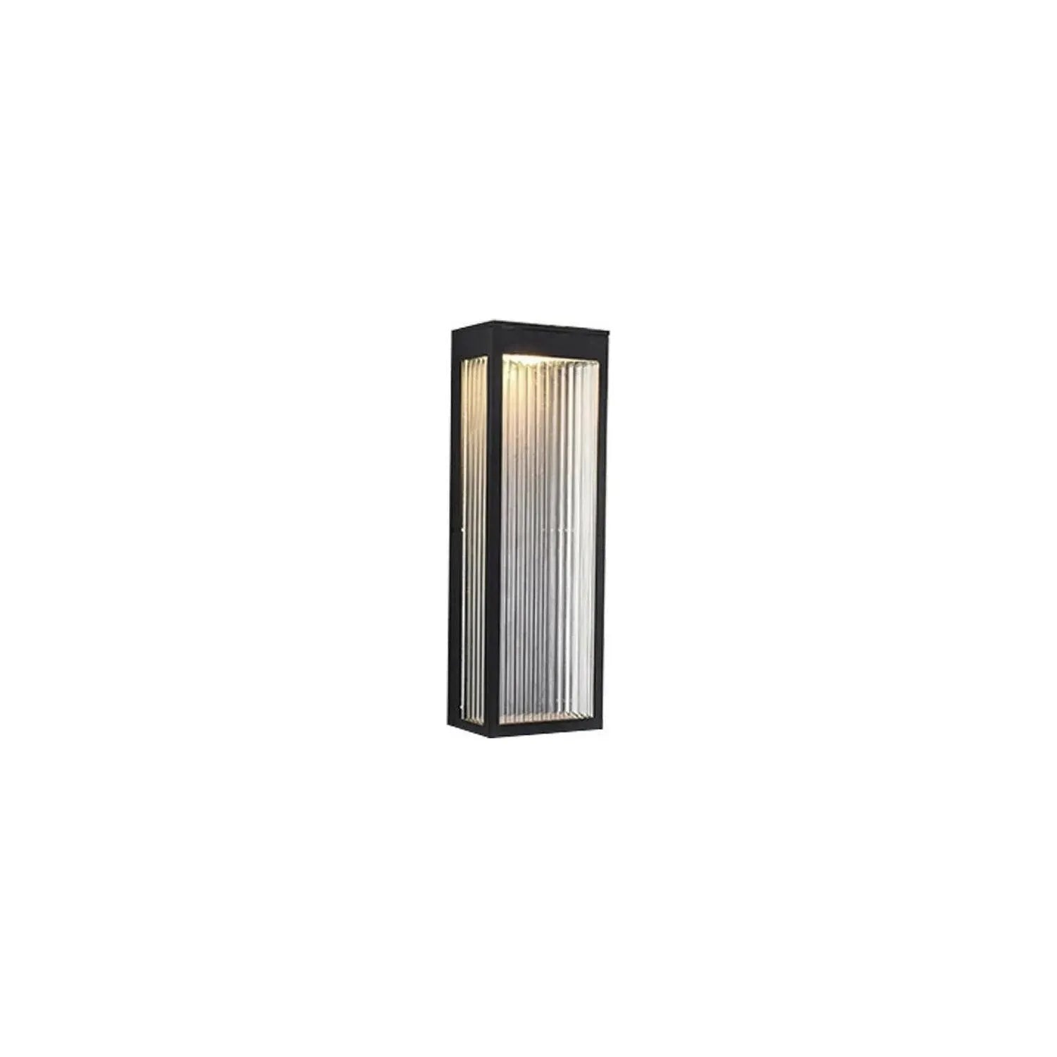 Avenue Lighting - Avenue Panel Outdoor LED Wall Sconce - AV9902-BLK | Montreal Lighting & Hardware