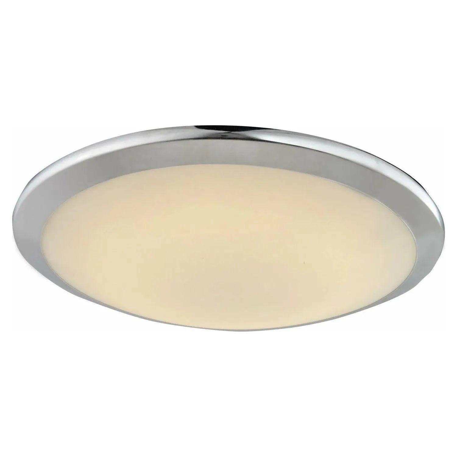 Avenue Lighting - Cermack St. Disc LED Flush Mount - HF1102-CH | Montreal Lighting & Hardware
