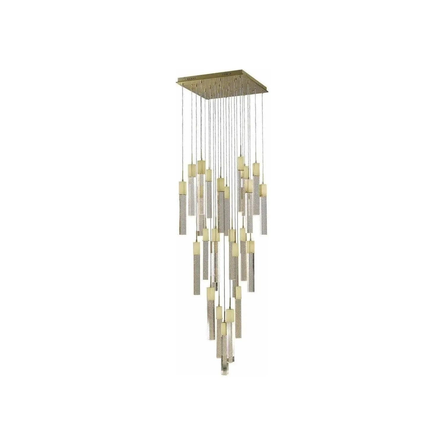 Avenue Lighting - Glacier Multi Pendant - HF1903-41-GL-BB | Montreal Lighting & Hardware