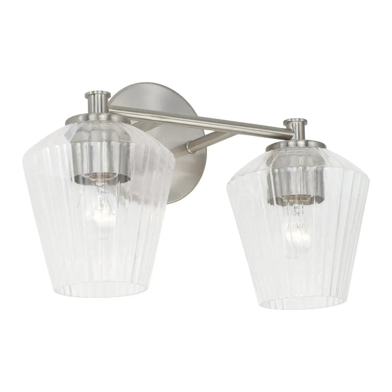 Capital Lighting Fixture Company - Beau Vanity - 141421BN-507 | Montreal Lighting & Hardware