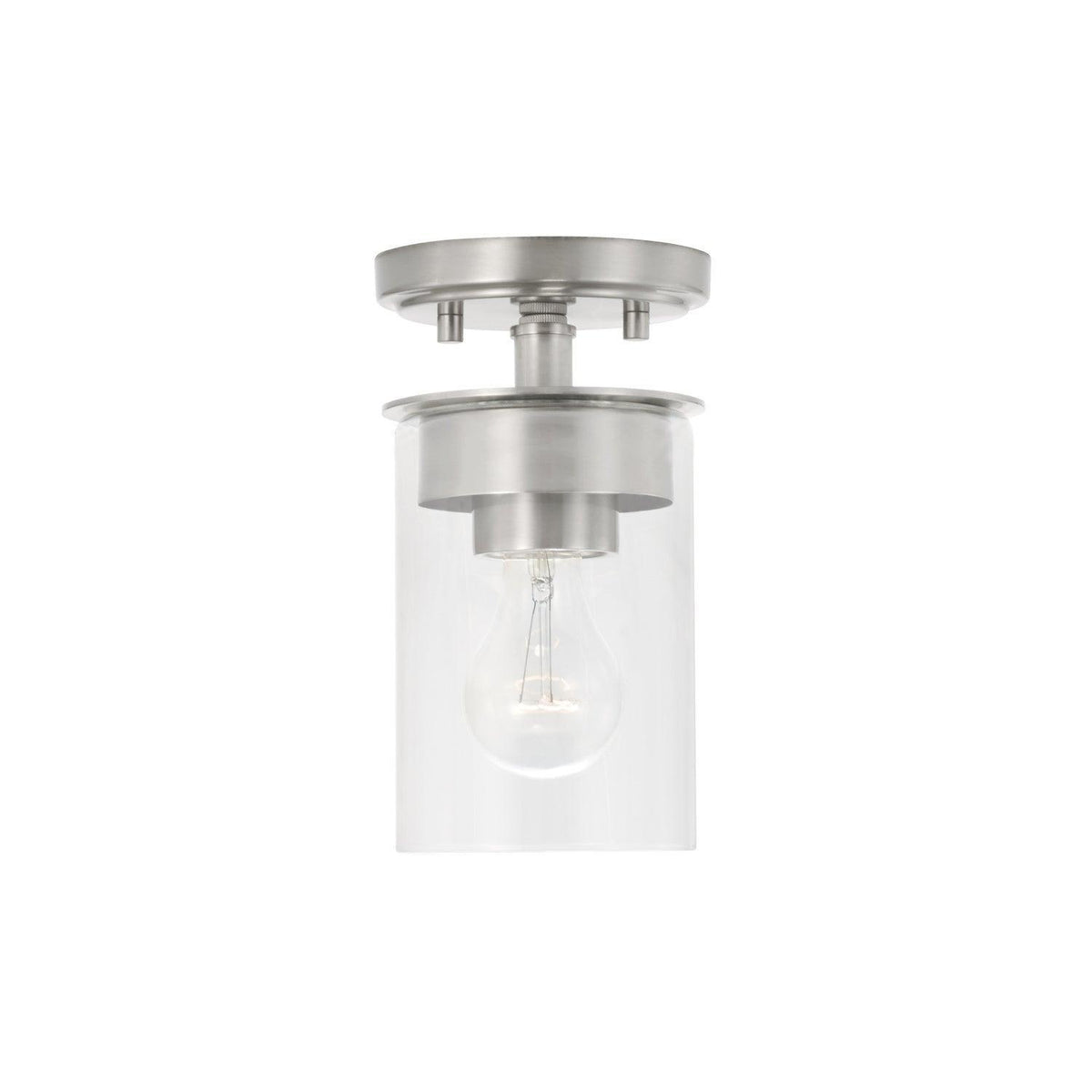 Capital Lighting Fixture Company - Mason Semi-Flush Mount - 246811BN-532 | Montreal Lighting & Hardware