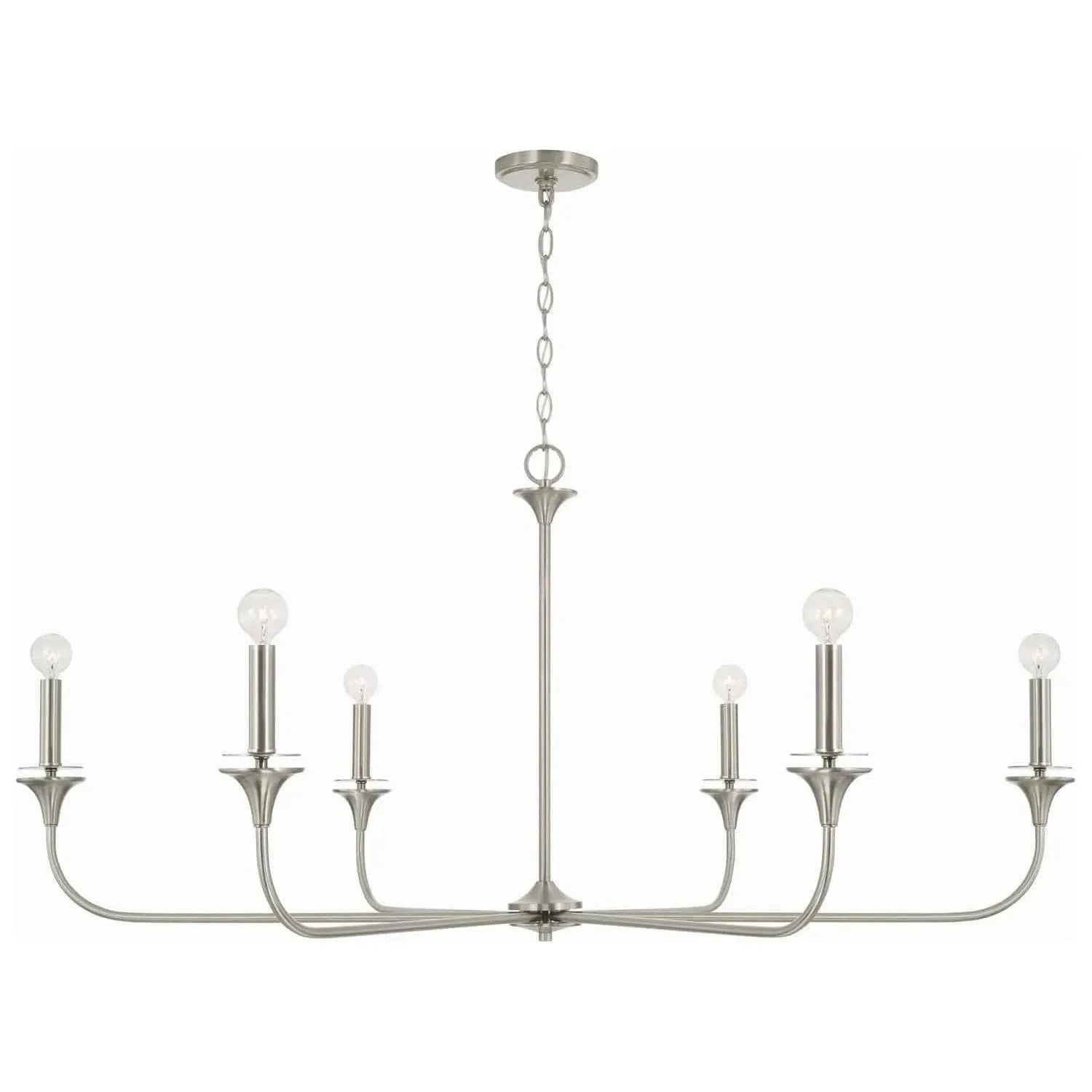 Capital Lighting Fixture Company - Presley Linear Chandelier - 448961BN | Montreal Lighting & Hardware