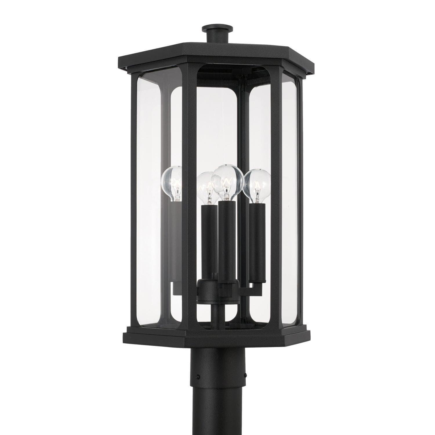Capital Lighting Fixture Company - Walton Outdoor Post Lantern - 946643BK | Montreal Lighting & Hardware
