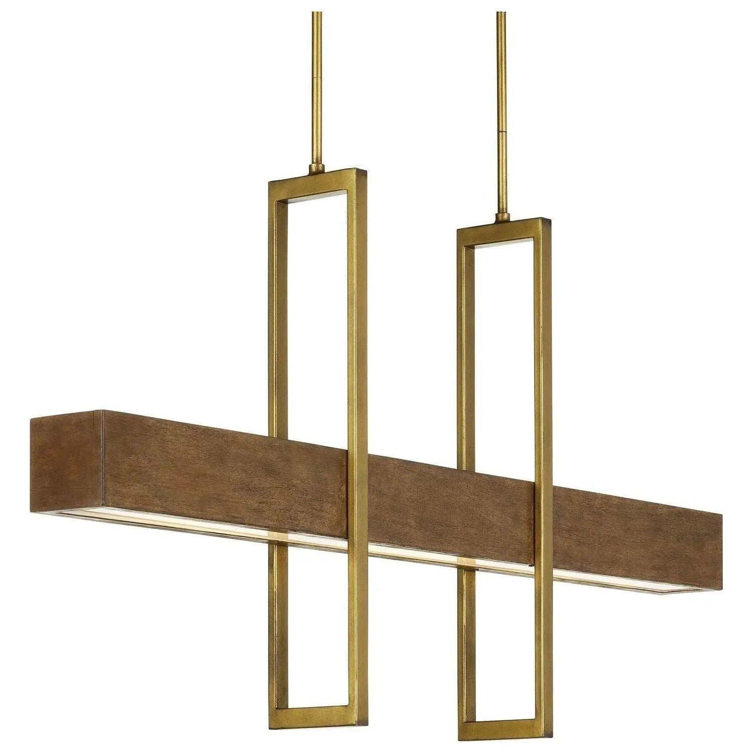 Currey and Company - Tonbridge Linear Chandelier - 9000-0929 | Montreal Lighting & Hardware