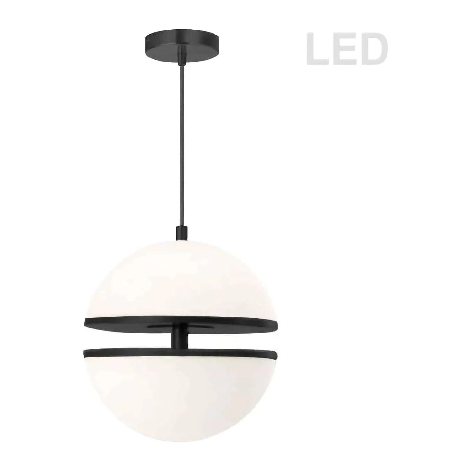 Dainolite - Atomic LED Pendant - AMC-1330LEDP-MB | Montreal Lighting & Hardware