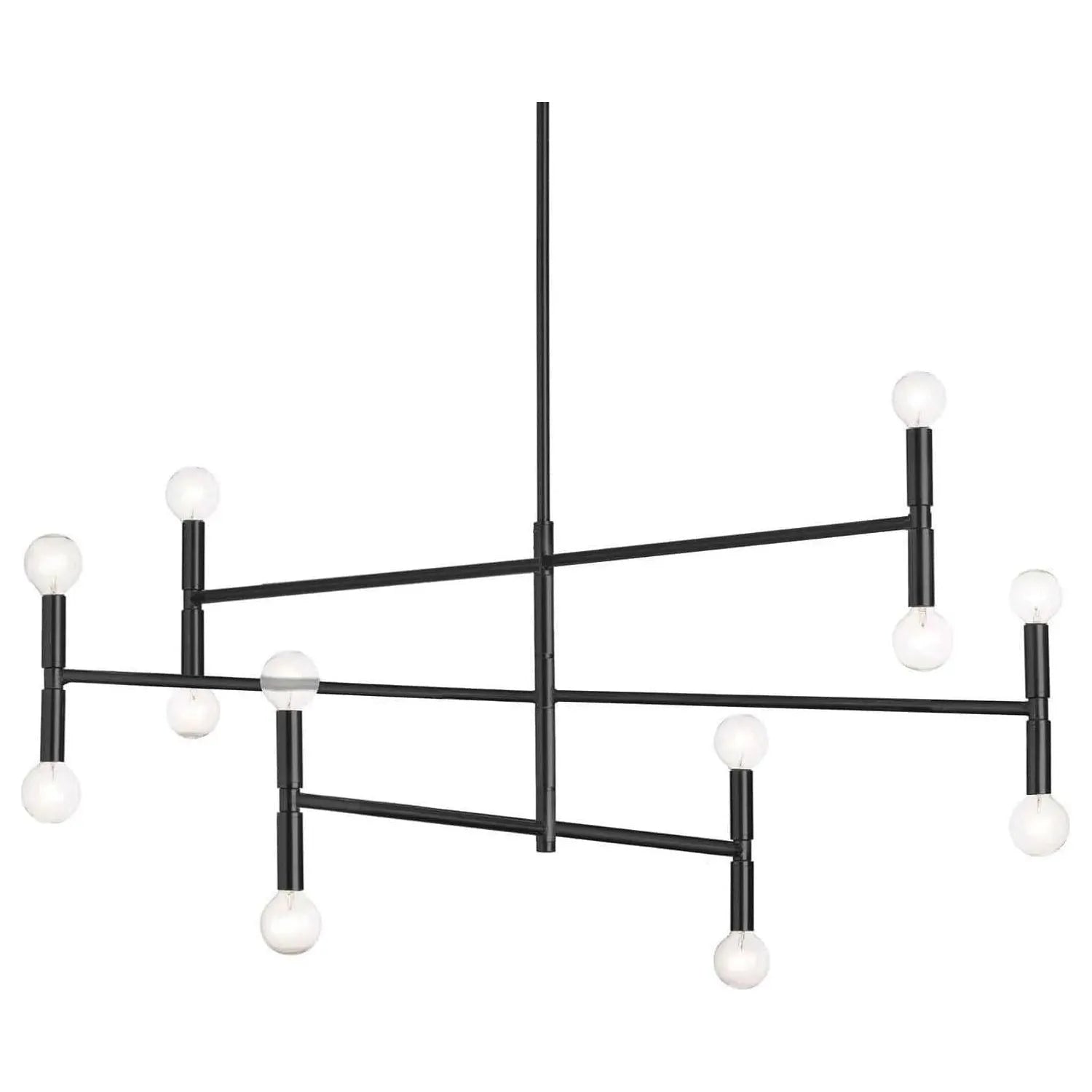 Dainolite - Ava Chandelier - AVA-4012C-MB | Montreal Lighting & Hardware