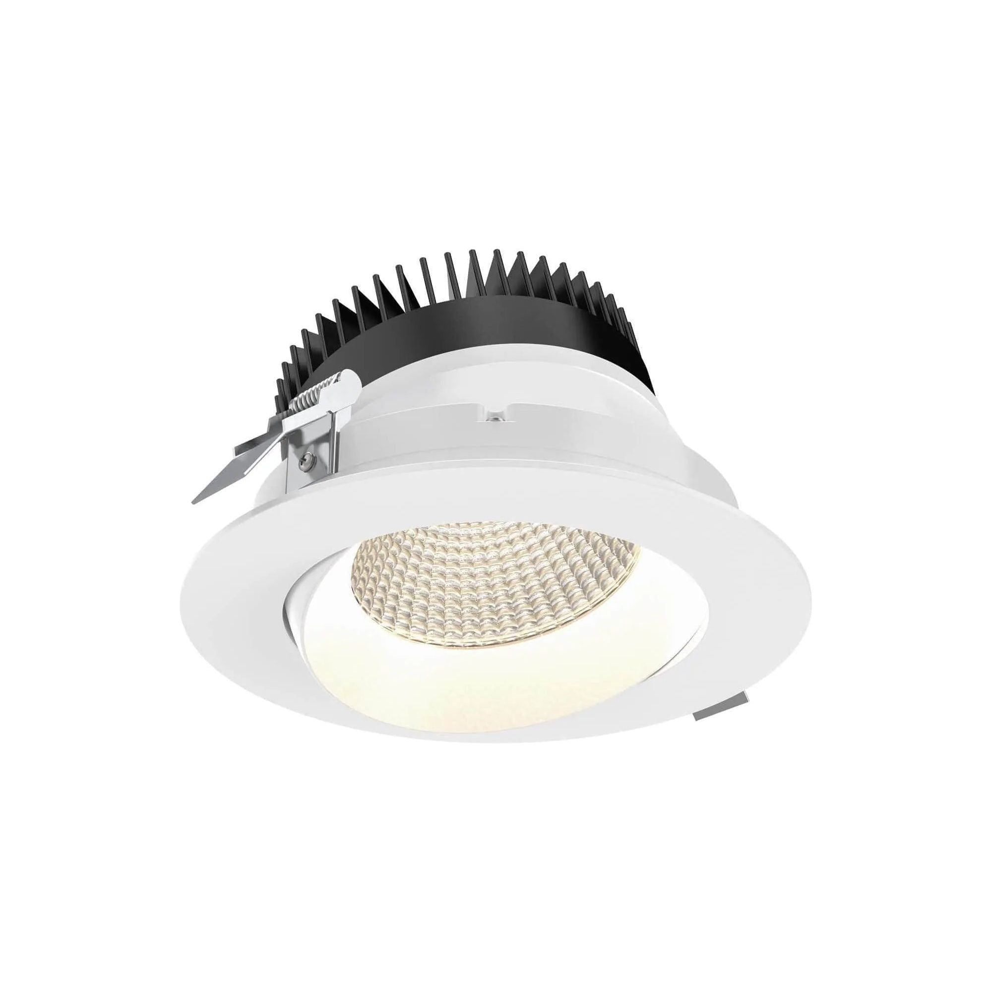 DALS Lighting - GBR 3.5" Regressed Gimbal Downlight - GBR35-CC-WH | Montreal Lighting & Hardware